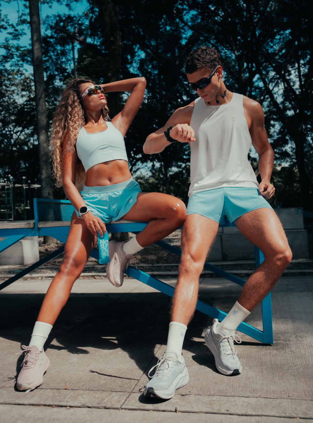 Matching Pair Baby Blue