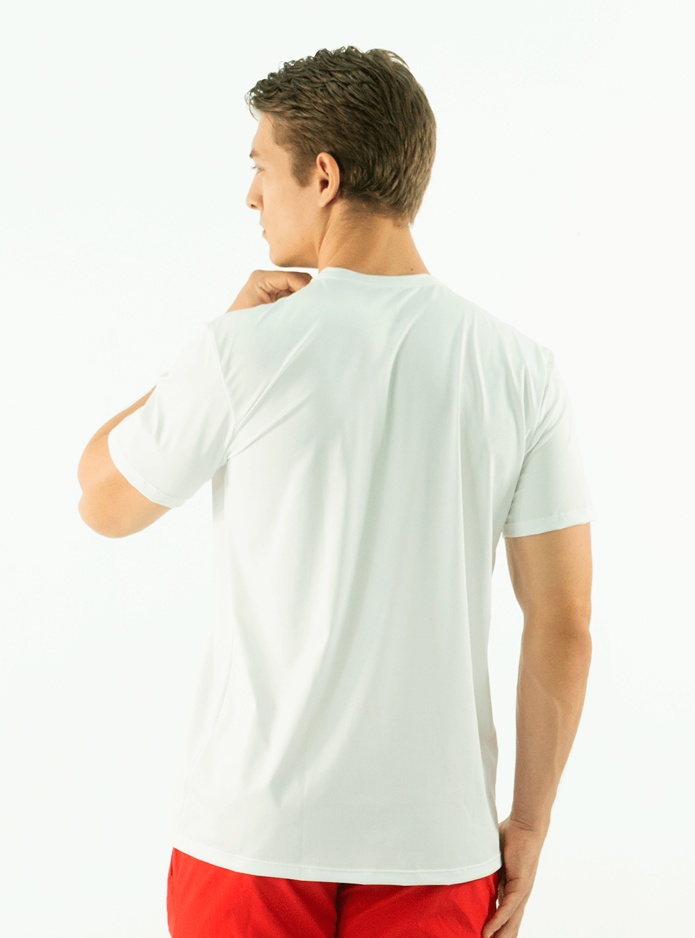 CAMISETA TELA FRÍA BÁSICA BLANCA