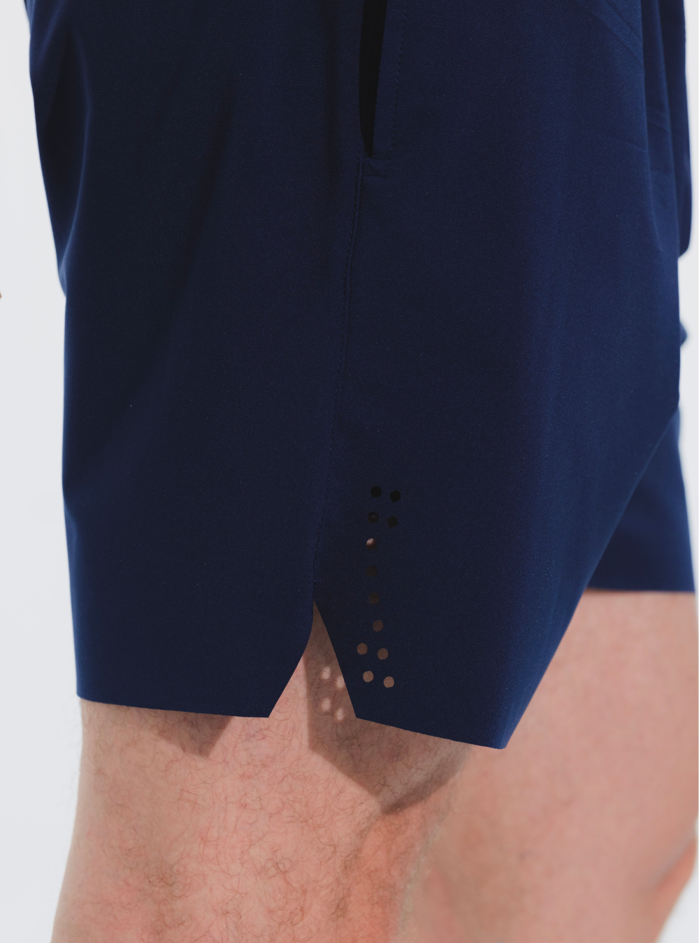 Pantaloneta Laser Edge Azul Oscuro